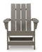 Visola Outdoor Adirondack Chair Set with End Table - Premium Outdoor Seating Set from Ashley Furniture - Just $641.50! Shop now at Furniture Wholesale Plus  We are the best furniture store in Nashville, Hendersonville, Goodlettsville, Madison, Antioch, Mount Juliet, Lebanon, Gallatin, Springfield, Murfreesboro, Franklin, Brentwood