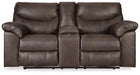 Boxberg Reclining Loveseat with Console - Premium Loveseat from Ashley Furniture - Just $788.31! Shop now at Furniture Wholesale Plus  We are the best furniture store in Nashville, Hendersonville, Goodlettsville, Madison, Antioch, Mount Juliet, Lebanon, Gallatin, Springfield, Murfreesboro, Franklin, Brentwood