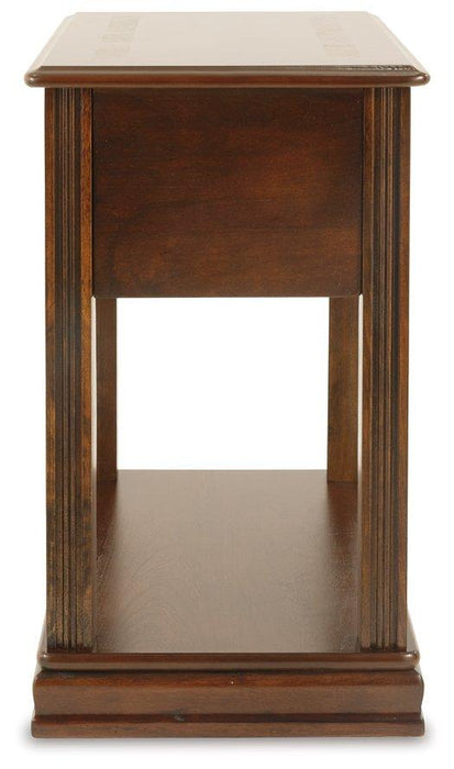 Breegin Chairside End Table - Premium End Table from Ashley Furniture - Just $116.73! Shop now at Furniture Wholesale Plus  We are the best furniture store in Nashville, Hendersonville, Goodlettsville, Madison, Antioch, Mount Juliet, Lebanon, Gallatin, Springfield, Murfreesboro, Franklin, Brentwood