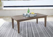 Emmeline Outdoor Coffee Table - Premium Outdoor Cocktail Table from Ashley Furniture - Just $243.84! Shop now at Furniture Wholesale Plus  We are the best furniture store in Nashville, Hendersonville, Goodlettsville, Madison, Antioch, Mount Juliet, Lebanon, Gallatin, Springfield, Murfreesboro, Franklin, Brentwood