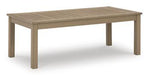 Hallow Creek Outdoor Coffee Table - Premium Outdoor Cocktail Table from Ashley Furniture - Just $307.40! Shop now at Furniture Wholesale Plus  We are the best furniture store in Nashville, Hendersonville, Goodlettsville, Madison, Antioch, Mount Juliet, Lebanon, Gallatin, Springfield, Murfreesboro, Franklin, Brentwood