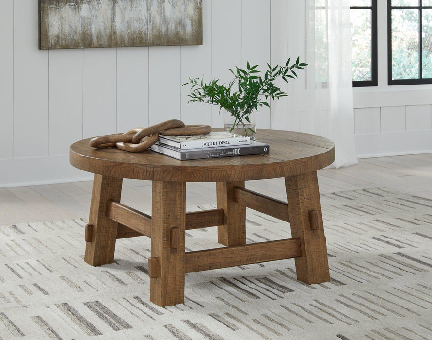 Mackifeld Coffee Table - Premium Cocktail Table from Ashley Furniture - Just $280.92! Shop now at Furniture Wholesale Plus  We are the best furniture store in Nashville, Hendersonville, Goodlettsville, Madison, Antioch, Mount Juliet, Lebanon, Gallatin, Springfield, Murfreesboro, Franklin, Brentwood