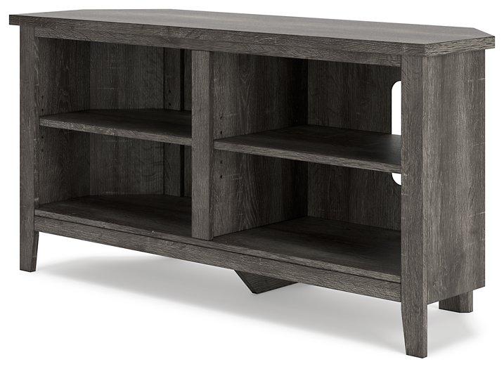 Arlenbry Corner TV Stand - Premium TV Stand from Ashley Furniture - Just $156.59! Shop now at Furniture Wholesale Plus  We are the best furniture store in Nashville, Hendersonville, Goodlettsville, Madison, Antioch, Mount Juliet, Lebanon, Gallatin, Springfield, Murfreesboro, Franklin, Brentwood