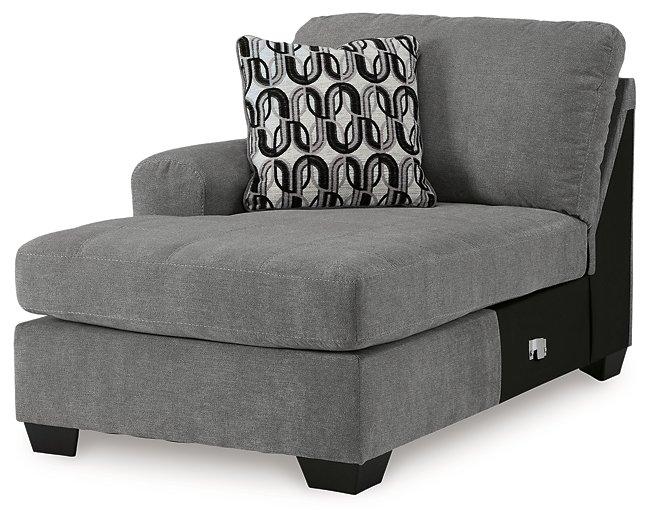 Birkdale Court Sectional with Chaise - Premium Sectional from Ashley Furniture - Just $1137.94! Shop now at Furniture Wholesale Plus  We are the best furniture store in Nashville, Hendersonville, Goodlettsville, Madison, Antioch, Mount Juliet, Lebanon, Gallatin, Springfield, Murfreesboro, Franklin, Brentwood