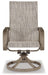 Beach Front Sling Swivel Chair (Set of 2) - Premium Outdoor Dining Chair from Ashley Furniture - Just $703.89! Shop now at Furniture Wholesale Plus  We are the best furniture store in Nashville, Hendersonville, Goodlettsville, Madison, Antioch, Mount Juliet, Lebanon, Gallatin, Springfield, Murfreesboro, Franklin, Brentwood