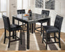 Maysville Counter Height Dining Table and Bar Stools (Set of 5) - Premium Counter Height Table from Ashley Furniture - Just $518.86! Shop now at Furniture Wholesale Plus  We are the best furniture store in Nashville, Hendersonville, Goodlettsville, Madison, Antioch, Mount Juliet, Lebanon, Gallatin, Springfield, Murfreesboro, Franklin, Brentwood