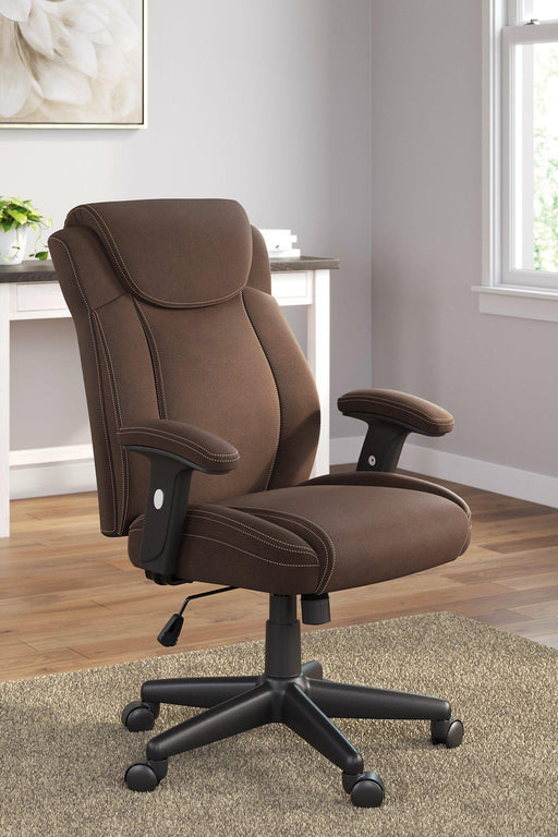 Corbindale Home Office Chair - Premium Desk Chair from Ashley Furniture - Just $227.26! Shop now at Furniture Wholesale Plus  We are the best furniture store in Nashville, Hendersonville, Goodlettsville, Madison, Antioch, Mount Juliet, Lebanon, Gallatin, Springfield, Murfreesboro, Franklin, Brentwood