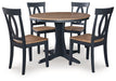 Landocken Dining Room Set - Premium Dining Room Set from Ashley Furniture - Just $537.01! Shop now at Furniture Wholesale Plus  We are the best furniture store in Nashville, Hendersonville, Goodlettsville, Madison, Antioch, Mount Juliet, Lebanon, Gallatin, Springfield, Murfreesboro, Franklin, Brentwood