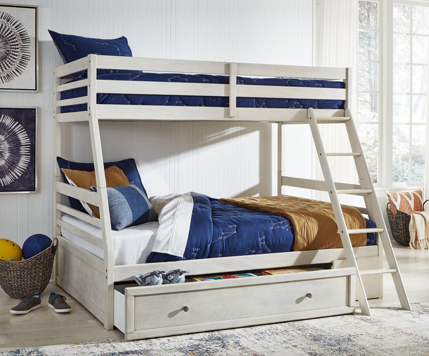 Robbinsdale Bunk Bed with Storage - Premium Bed from Ashley Furniture - Just $828.59! Shop now at Furniture Wholesale Plus  We are the best furniture store in Nashville, Hendersonville, Goodlettsville, Madison, Antioch, Mount Juliet, Lebanon, Gallatin, Springfield, Murfreesboro, Franklin, Brentwood