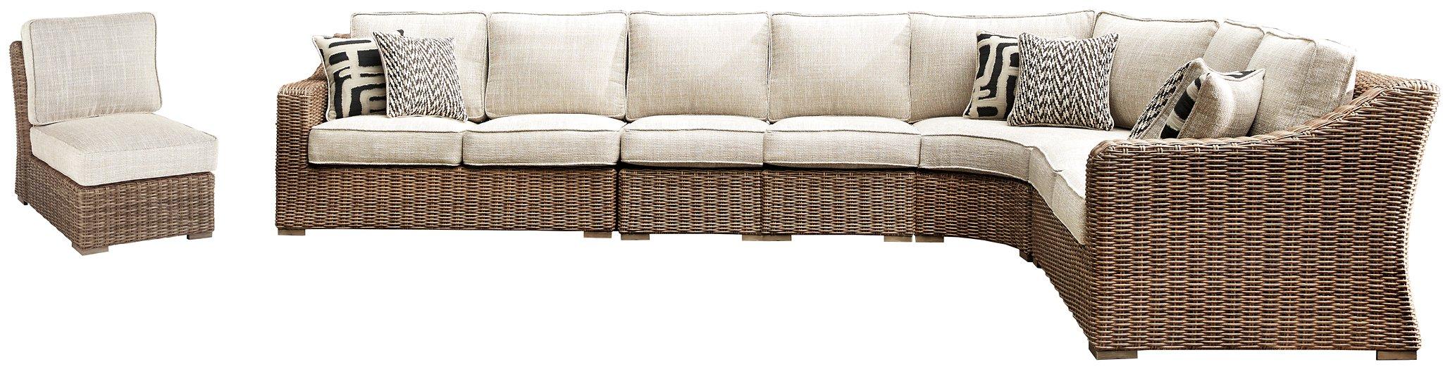 Beachcroft Outdoor Seating Set - Premium Outdoor Seating from Ashley Furniture - Just $2575.03! Shop now at Furniture Wholesale Plus  We are the best furniture store in Nashville, Hendersonville, Goodlettsville, Madison, Antioch, Mount Juliet, Lebanon, Gallatin, Springfield, Murfreesboro, Franklin, Brentwood