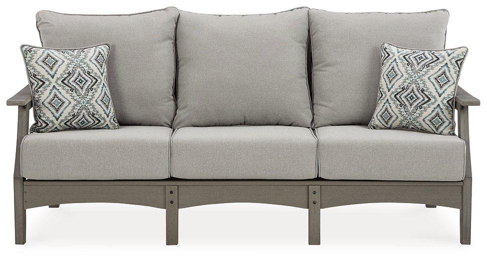 Visola Outdoor Sofa with Cushion - Premium Outdoor Seating from Ashley Furniture - Just $1274.27! Shop now at Furniture Wholesale Plus  We are the best furniture store in Nashville, Hendersonville, Goodlettsville, Madison, Antioch, Mount Juliet, Lebanon, Gallatin, Springfield, Murfreesboro, Franklin, Brentwood