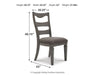 Lexorne Dining Chair - Premium Dining Chair from Ashley Furniture - Just $154.86! Shop now at Furniture Wholesale Plus  We are the best furniture store in Nashville, Hendersonville, Goodlettsville, Madison, Antioch, Mount Juliet, Lebanon, Gallatin, Springfield, Murfreesboro, Franklin, Brentwood