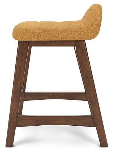 Lyncott Counter Height Bar Stool - Premium Barstool from Ashley Furniture - Just $92.51! Shop now at Furniture Wholesale Plus  We are the best furniture store in Nashville, Hendersonville, Goodlettsville, Madison, Antioch, Mount Juliet, Lebanon, Gallatin, Springfield, Murfreesboro, Franklin, Brentwood