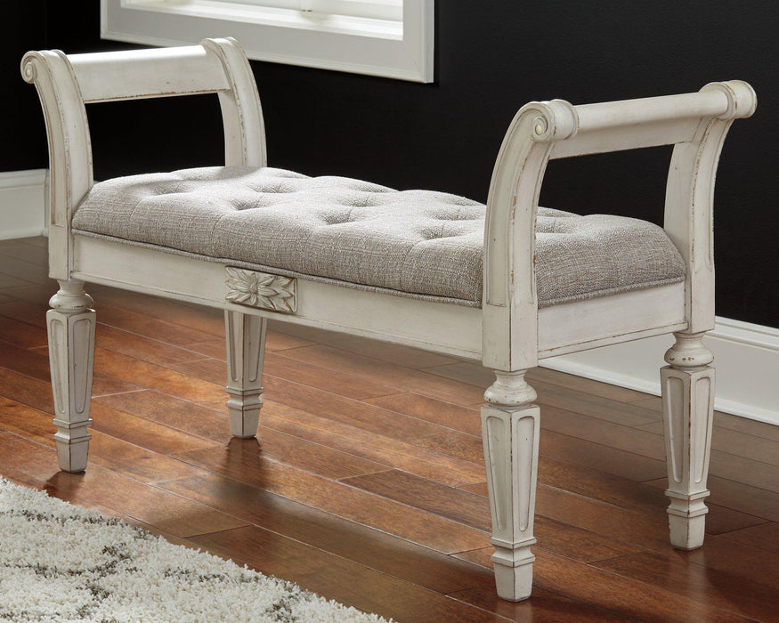 Realyn Accent Bench - Premium Bench from Ashley Furniture - Just $215.60! Shop now at Furniture Wholesale Plus  We are the best furniture store in Nashville, Hendersonville, Goodlettsville, Madison, Antioch, Mount Juliet, Lebanon, Gallatin, Springfield, Murfreesboro, Franklin, Brentwood