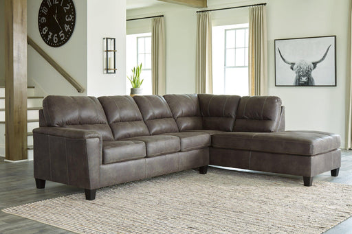 Navi 2-Piece Sectional with Chaise - Premium Sectional from Ashley Furniture - Just $1044.08! Shop now at Furniture Wholesale Plus  We are the best furniture store in Nashville, Hendersonville, Goodlettsville, Madison, Antioch, Mount Juliet, Lebanon, Gallatin, Springfield, Murfreesboro, Franklin, Brentwood