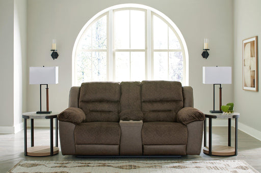 Dorman Reclining Loveseat with Console - Premium Loveseat from Ashley Furniture - Just $698.28! Shop now at Furniture Wholesale Plus  We are the best furniture store in Nashville, Hendersonville, Goodlettsville, Madison, Antioch, Mount Juliet, Lebanon, Gallatin, Springfield, Murfreesboro, Franklin, Brentwood