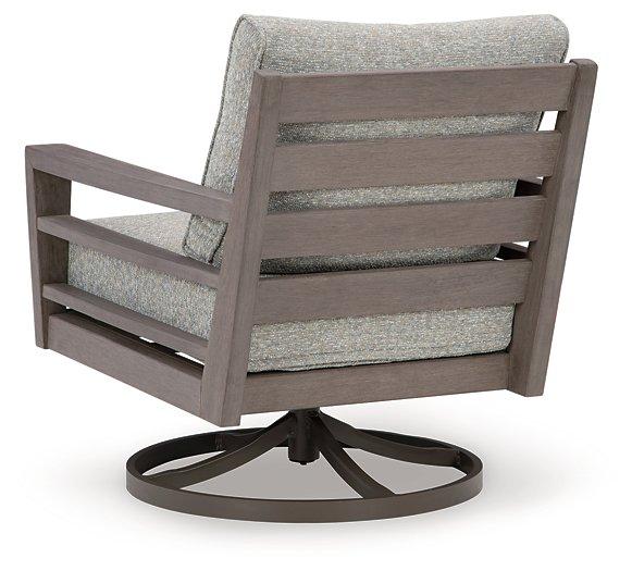 Hillside Barn Outdoor Swivel Lounge with Cushion - Premium Outdoor Seating from Ashley Furniture - Just $749! Shop now at Furniture Wholesale Plus  We are the best furniture store in Nashville, Hendersonville, Goodlettsville, Madison, Antioch, Mount Juliet, Lebanon, Gallatin, Springfield, Murfreesboro, Franklin, Brentwood