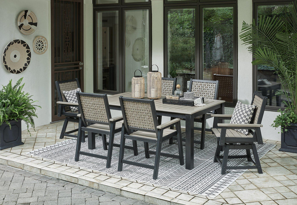 Mount Valley Outdoor Dining Set - Premium Outdoor Dining Set from Ashley Furniture - Just $1781.85! Shop now at Furniture Wholesale Plus  We are the best furniture store in Nashville, Hendersonville, Goodlettsville, Madison, Antioch, Mount Juliet, Lebanon, Gallatin, Springfield, Murfreesboro, Franklin, Brentwood