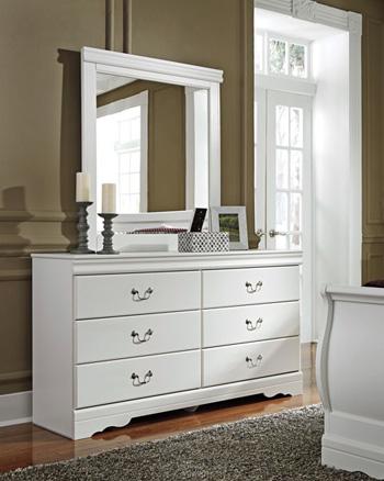 Anarasia Dresser and Mirror - Premium Dresser & Mirror from Ashley Furniture - Just $388.15! Shop now at Furniture Wholesale Plus  We are the best furniture store in Nashville, Hendersonville, Goodlettsville, Madison, Antioch, Mount Juliet, Lebanon, Gallatin, Springfield, Murfreesboro, Franklin, Brentwood