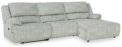 McClelland Reclining Sectional with Chaise - Premium Sectional from Ashley Furniture - Just $1521.90! Shop now at Furniture Wholesale Plus  We are the best furniture store in Nashville, Hendersonville, Goodlettsville, Madison, Antioch, Mount Juliet, Lebanon, Gallatin, Springfield, Murfreesboro, Franklin, Brentwood