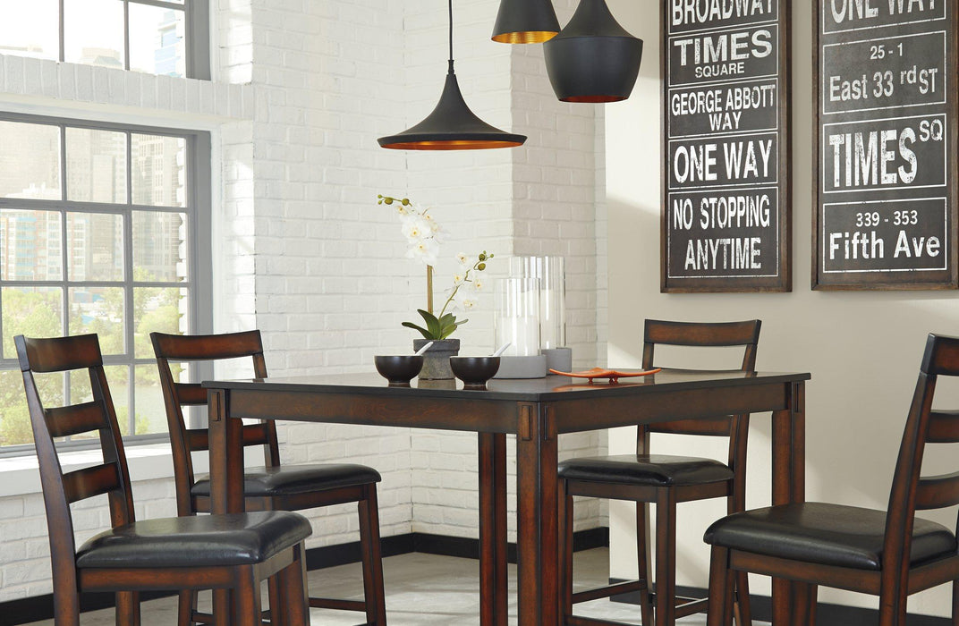 Coviar Counter Height Dining Table and Bar Stools (Set of 5) - Premium Counter Height Table from Ashley Furniture - Just $456.53! Shop now at Furniture Wholesale Plus  We are the best furniture store in Nashville, Hendersonville, Goodlettsville, Madison, Antioch, Mount Juliet, Lebanon, Gallatin, Springfield, Murfreesboro, Franklin, Brentwood