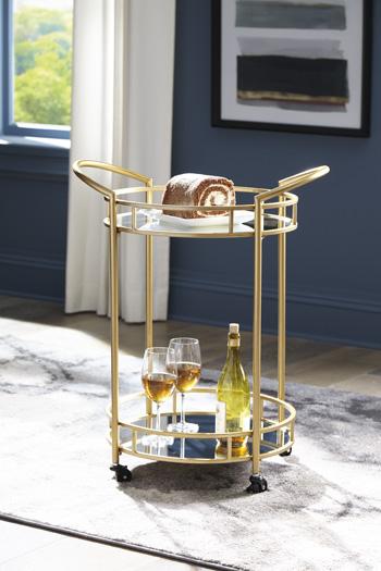 Wynora Bar Cart - Premium Bar Cart from Ashley Furniture - Just $137.92! Shop now at Furniture Wholesale Plus  We are the best furniture store in Nashville, Hendersonville, Goodlettsville, Madison, Antioch, Mount Juliet, Lebanon, Gallatin, Springfield, Murfreesboro, Franklin, Brentwood