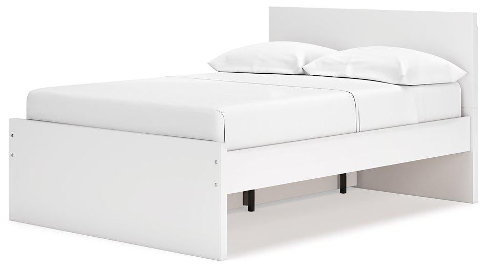 Onita Panel Bed with 1 Side Storage - Premium Bed from Ashley Furniture - Just $390.41! Shop now at Furniture Wholesale Plus  We are the best furniture store in Nashville, Hendersonville, Goodlettsville, Madison, Antioch, Mount Juliet, Lebanon, Gallatin, Springfield, Murfreesboro, Franklin, Brentwood