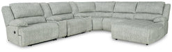 McClelland Reclining Sectional with Chaise - Premium Sectional from Ashley Furniture - Just $1521.90! Shop now at Furniture Wholesale Plus  We are the best furniture store in Nashville, Hendersonville, Goodlettsville, Madison, Antioch, Mount Juliet, Lebanon, Gallatin, Springfield, Murfreesboro, Franklin, Brentwood