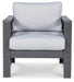 Amora Outdoor Lounge Chair with Cushion (Set of 2) - Premium Outdoor Seating from Ashley Furniture - Just $788.31! Shop now at Furniture Wholesale Plus  We are the best furniture store in Nashville, Hendersonville, Goodlettsville, Madison, Antioch, Mount Juliet, Lebanon, Gallatin, Springfield, Murfreesboro, Franklin, Brentwood