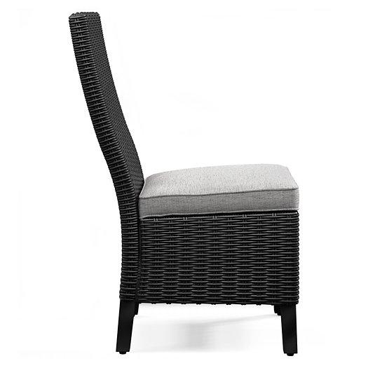 Beachcroft Outdoor Side Chair with Cushion (Set of 2) - Premium Outdoor Dining Chair from Ashley Furniture - Just $624.13! Shop now at Furniture Wholesale Plus  We are the best furniture store in Nashville, Hendersonville, Goodlettsville, Madison, Antioch, Mount Juliet, Lebanon, Gallatin, Springfield, Murfreesboro, Franklin, Brentwood