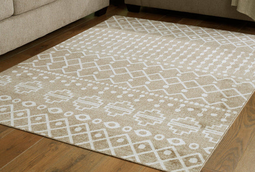 Bunchly 5' x 7' Rug - Premium Rug from Ashley Furniture - Just $90.36! Shop now at Furniture Wholesale Plus  We are the best furniture store in Nashville, Hendersonville, Goodlettsville, Madison, Antioch, Mount Juliet, Lebanon, Gallatin, Springfield, Murfreesboro, Franklin, Brentwood