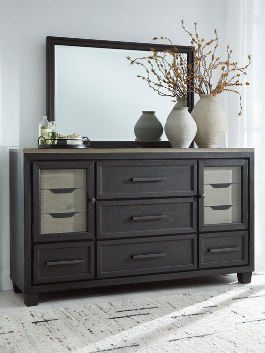 Foyland Dresser and Mirror - Premium Dresser & Mirror from Ashley Furniture - Just $1472.14! Shop now at Furniture Wholesale Plus  We are the best furniture store in Nashville, Hendersonville, Goodlettsville, Madison, Antioch, Mount Juliet, Lebanon, Gallatin, Springfield, Murfreesboro, Franklin, Brentwood