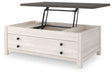 Dorrinson Coffee Table with Lift Top - Premium Cocktail Table Lift from Ashley Furniture - Just $280.92! Shop now at Furniture Wholesale Plus  We are the best furniture store in Nashville, Hendersonville, Goodlettsville, Madison, Antioch, Mount Juliet, Lebanon, Gallatin, Springfield, Murfreesboro, Franklin, Brentwood