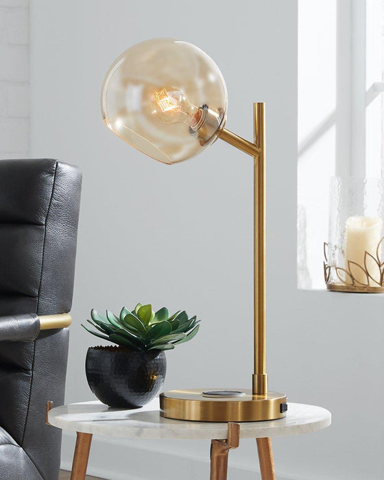 Abanson Desk Lamp - Premium Table Lamp from Ashley Furniture - Just $79.66! Shop now at Furniture Wholesale Plus  We are the best furniture store in Nashville, Hendersonville, Goodlettsville, Madison, Antioch, Mount Juliet, Lebanon, Gallatin, Springfield, Murfreesboro, Franklin, Brentwood