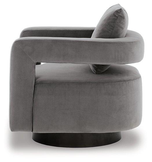 Alcoma Swivel Accent Chair - Premium Accent Chair from Ashley Furniture - Just $462.75! Shop now at Furniture Wholesale Plus  We are the best furniture store in Nashville, Hendersonville, Goodlettsville, Madison, Antioch, Mount Juliet, Lebanon, Gallatin, Springfield, Murfreesboro, Franklin, Brentwood