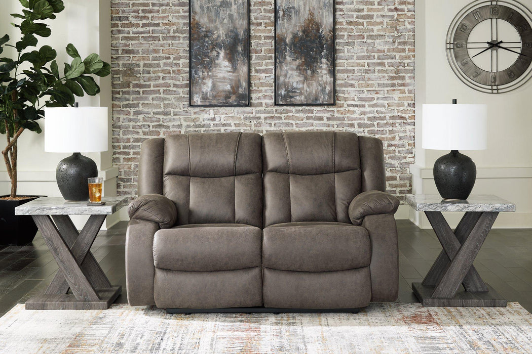 First Base Reclining Loveseat - Premium Loveseat from Ashley Furniture - Just $624.13! Shop now at Furniture Wholesale Plus  We are the best furniture store in Nashville, Hendersonville, Goodlettsville, Madison, Antioch, Mount Juliet, Lebanon, Gallatin, Springfield, Murfreesboro, Franklin, Brentwood