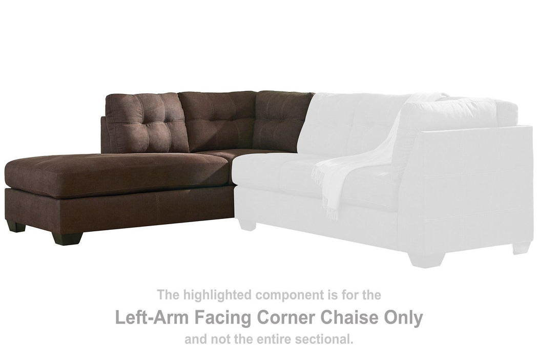 Maier 2-Piece Sectional with Chaise - Premium Sectional from Ashley Furniture - Just $1044.08! Shop now at Furniture Wholesale Plus  We are the best furniture store in Nashville, Hendersonville, Goodlettsville, Madison, Antioch, Mount Juliet, Lebanon, Gallatin, Springfield, Murfreesboro, Franklin, Brentwood