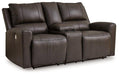 Boxmere Power Reclining Loveseat with Console - Premium Loveseat from Ashley Furniture - Just $970.15! Shop now at Furniture Wholesale Plus  We are the best furniture store in Nashville, Hendersonville, Goodlettsville, Madison, Antioch, Mount Juliet, Lebanon, Gallatin, Springfield, Murfreesboro, Franklin, Brentwood