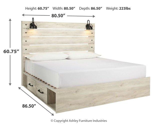 Cambeck Bed with 2 Storage Drawers - Premium Bed from Ashley Furniture - Just $466.59! Shop now at Furniture Wholesale Plus  We are the best furniture store in Nashville, Hendersonville, Goodlettsville, Madison, Antioch, Mount Juliet, Lebanon, Gallatin, Springfield, Murfreesboro, Franklin, Brentwood