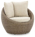 Danson Swivel Lounge with Cushion (Set of 2) - Premium Outdoor Seating from Ashley Furniture - Just $1243.79! Shop now at Furniture Wholesale Plus  We are the best furniture store in Nashville, Hendersonville, Goodlettsville, Madison, Antioch, Mount Juliet, Lebanon, Gallatin, Springfield, Murfreesboro, Franklin, Brentwood