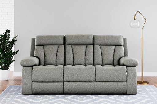 Mitchiner Reclining Sofa with Drop Down Table - Premium Sofa from Ashley Furniture - Just $855.87! Shop now at Furniture Wholesale Plus  We are the best furniture store in Nashville, Hendersonville, Goodlettsville, Madison, Antioch, Mount Juliet, Lebanon, Gallatin, Springfield, Murfreesboro, Franklin, Brentwood