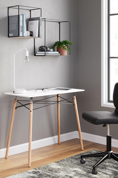 Jaspeni Home Office Desk - Premium Desk from Ashley Furniture - Just $98.33! Shop now at Furniture Wholesale Plus  We are the best furniture store in Nashville, Hendersonville, Goodlettsville, Madison, Antioch, Mount Juliet, Lebanon, Gallatin, Springfield, Murfreesboro, Franklin, Brentwood