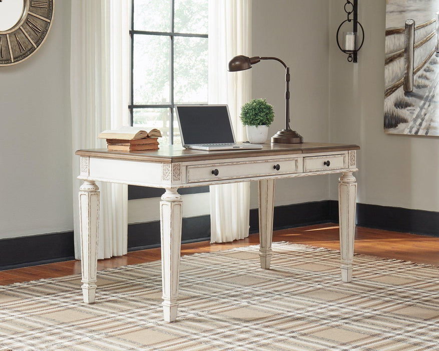 Realyn 2-Piece Home Office Lift Top Desk - Premium Desk from Ashley Furniture - Just $788.35! Shop now at Furniture Wholesale Plus  We are the best furniture store in Nashville, Hendersonville, Goodlettsville, Madison, Antioch, Mount Juliet, Lebanon, Gallatin, Springfield, Murfreesboro, Franklin, Brentwood