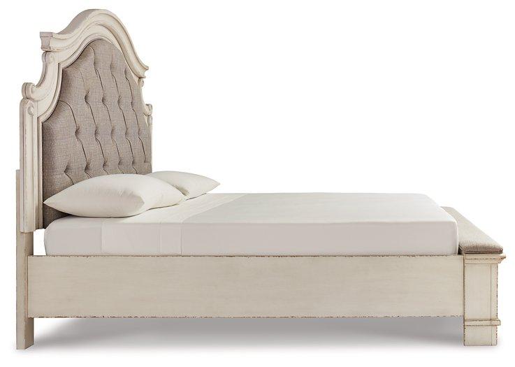 Realyn Upholstered Bed - Premium Bed from Ashley Furniture - Just $705.91! Shop now at Furniture Wholesale Plus  We are the best furniture store in Nashville, Hendersonville, Goodlettsville, Madison, Antioch, Mount Juliet, Lebanon, Gallatin, Springfield, Murfreesboro, Franklin, Brentwood