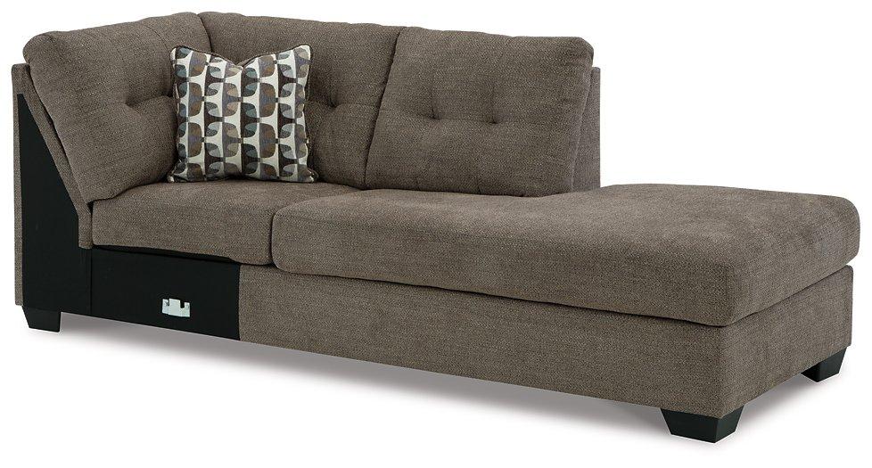 Mahoney 2-Piece Sleeper Sectional with Chaise - Premium Sectional from Ashley Furniture - Just $1206.50! Shop now at Furniture Wholesale Plus  We are the best furniture store in Nashville, Hendersonville, Goodlettsville, Madison, Antioch, Mount Juliet, Lebanon, Gallatin, Springfield, Murfreesboro, Franklin, Brentwood