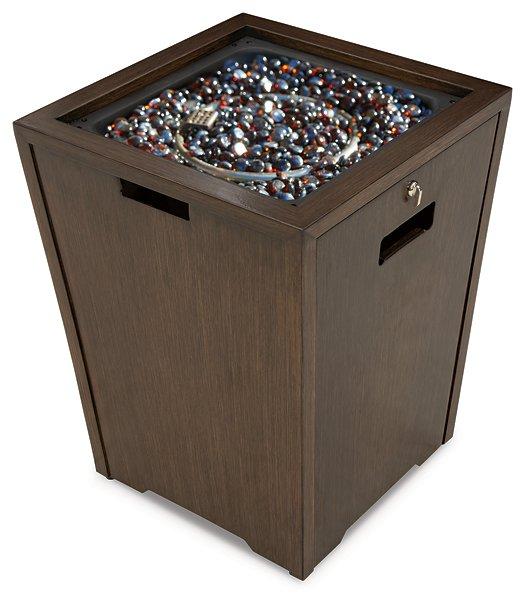 Rodeway South Fire Pit - Premium Fire Pit from Ashley Furniture - Just $386.17! Shop now at Furniture Wholesale Plus  We are the best furniture store in Nashville, Hendersonville, Goodlettsville, Madison, Antioch, Mount Juliet, Lebanon, Gallatin, Springfield, Murfreesboro, Franklin, Brentwood