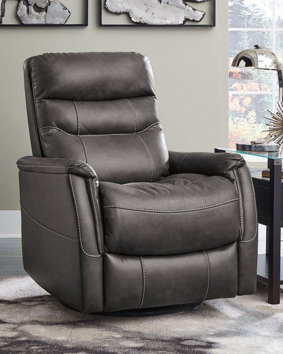 Riptyme Swivel Glider Recliner - Premium Recliner from Ashley Furniture - Just $558.34! Shop now at Furniture Wholesale Plus  We are the best furniture store in Nashville, Hendersonville, Goodlettsville, Madison, Antioch, Mount Juliet, Lebanon, Gallatin, Springfield, Murfreesboro, Franklin, Brentwood