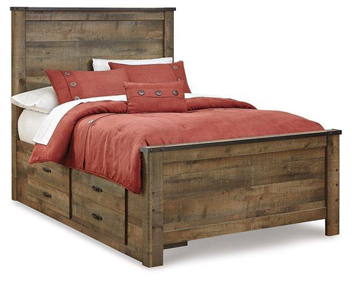 Trinell Bed with 2 Storage Drawers - Premium Bed from Ashley Furniture - Just $637.53! Shop now at Furniture Wholesale Plus  We are the best furniture store in Nashville, Hendersonville, Goodlettsville, Madison, Antioch, Mount Juliet, Lebanon, Gallatin, Springfield, Murfreesboro, Franklin, Brentwood