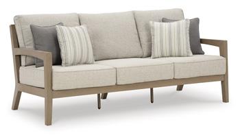 Hallow Creek Outdoor Sofa with Cushion - Premium Outdoor Seating from Ashley Furniture - Just $1637.95! Shop now at Furniture Wholesale Plus  We are the best furniture store in Nashville, Hendersonville, Goodlettsville, Madison, Antioch, Mount Juliet, Lebanon, Gallatin, Springfield, Murfreesboro, Franklin, Brentwood