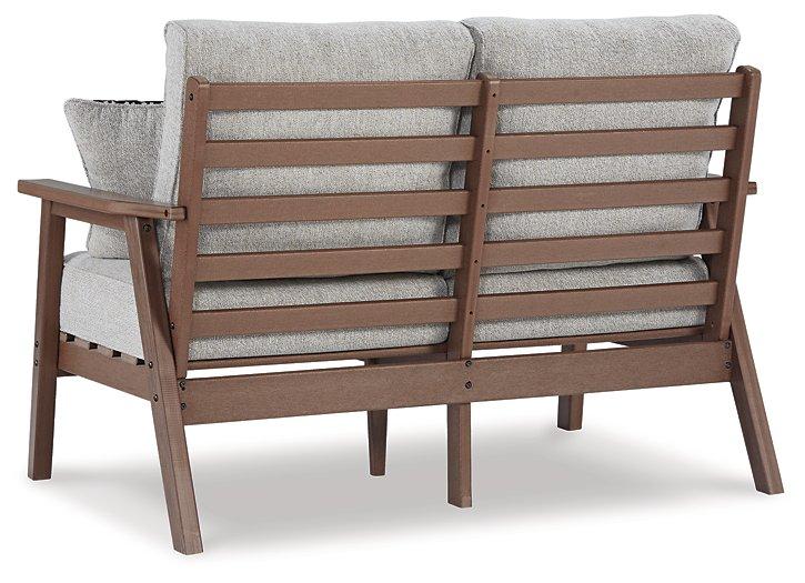 Emmeline Outdoor Seating Set - Premium Outdoor Table Set from Ashley Furniture - Just $1123.96! Shop now at Furniture Wholesale Plus  We are the best furniture store in Nashville, Hendersonville, Goodlettsville, Madison, Antioch, Mount Juliet, Lebanon, Gallatin, Springfield, Murfreesboro, Franklin, Brentwood